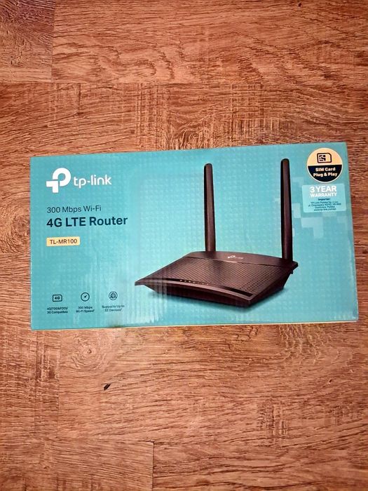 Mało  używany router tp link Tl MR 100