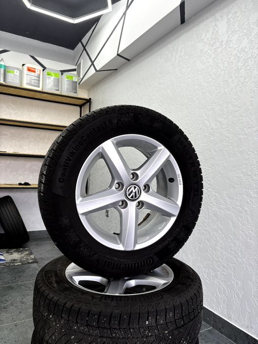 Диски з резиною vw 5×112  r15