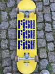 Deskorolka fish skateboards standard 8.0’’ yellow