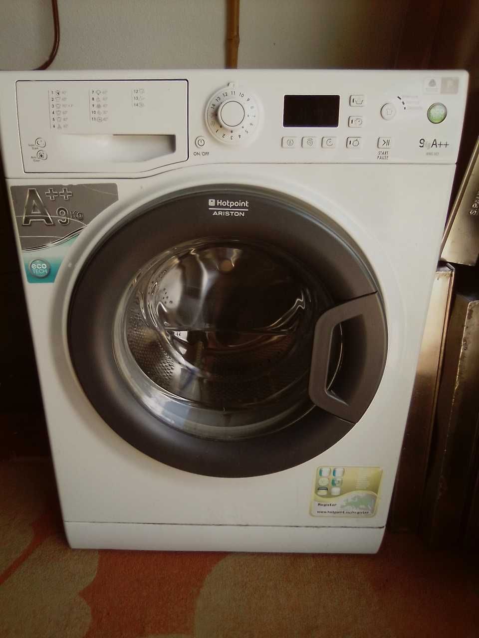 Hotpoint Ariston WMG 922 _ Maquina de Lavar Roupa 9kg - Venda de Peças