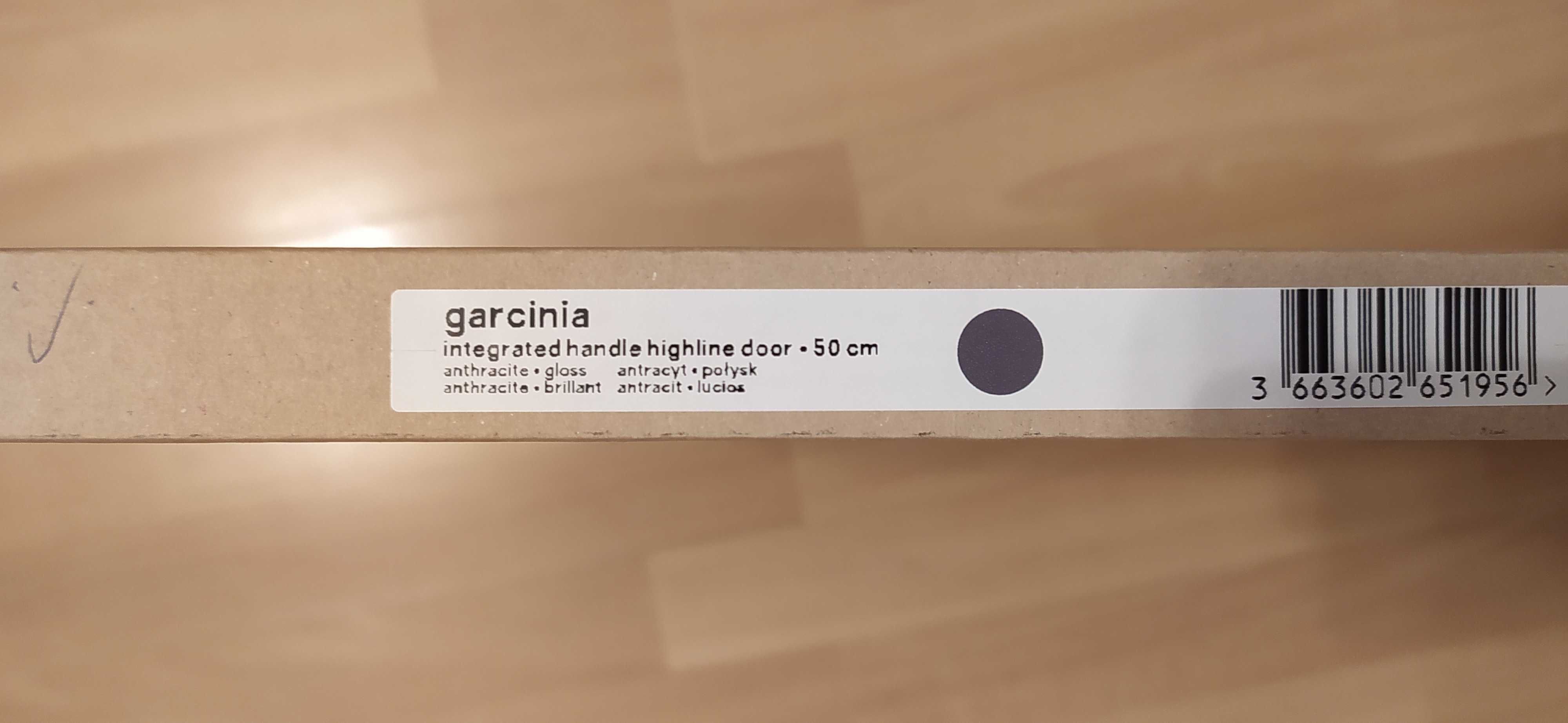 Castorama front Garcinia Antracyt do szafki 50 cm, wys. 71,5 cm