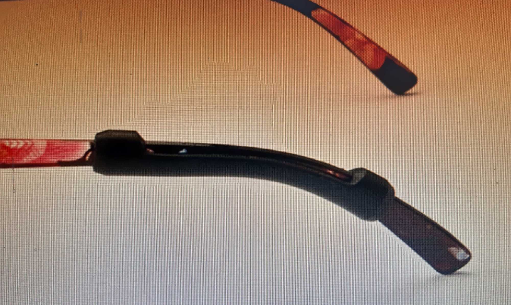 Силіконові фіксатори (насадки) на дужки окулярів чорні 250грн.за10пар