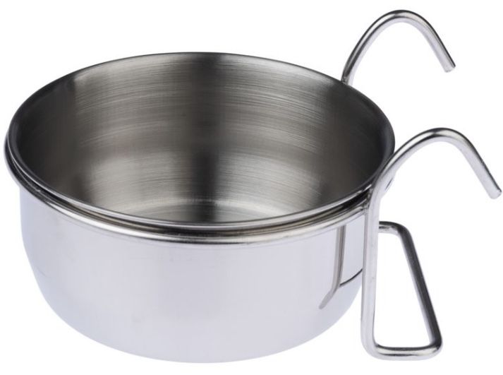 Metalowa miska dla gryzoni