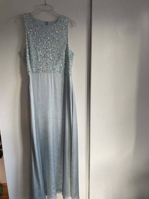 Suknia wieczorowa niebieska Milana Maxi