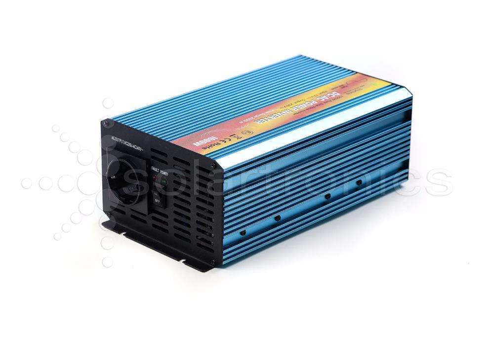 Inversor de 600W 1000W 1500W 2000W de Onda Pura 12V ou 24V