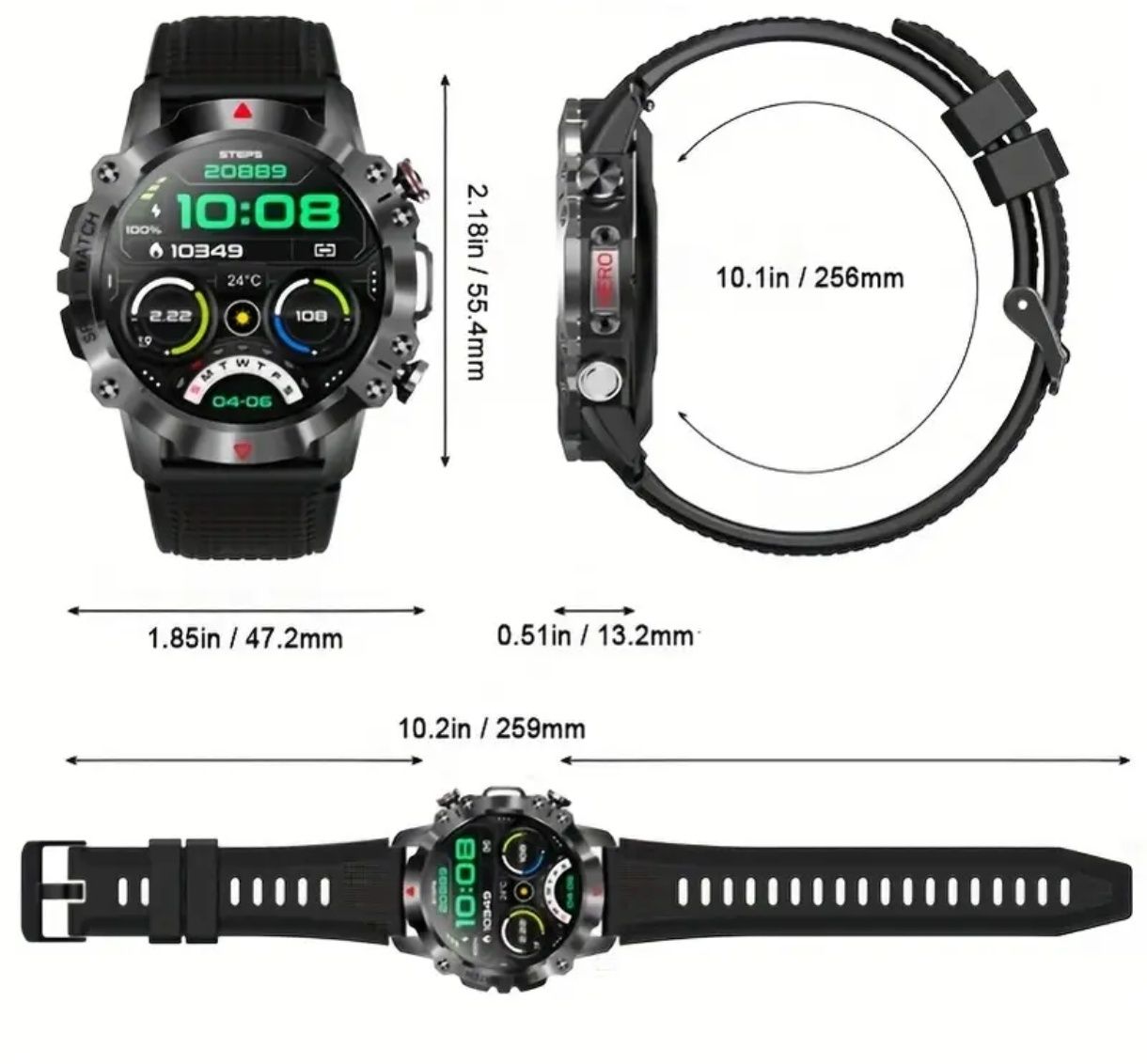 Vendo Smartwatch,  atende/faz chamadas