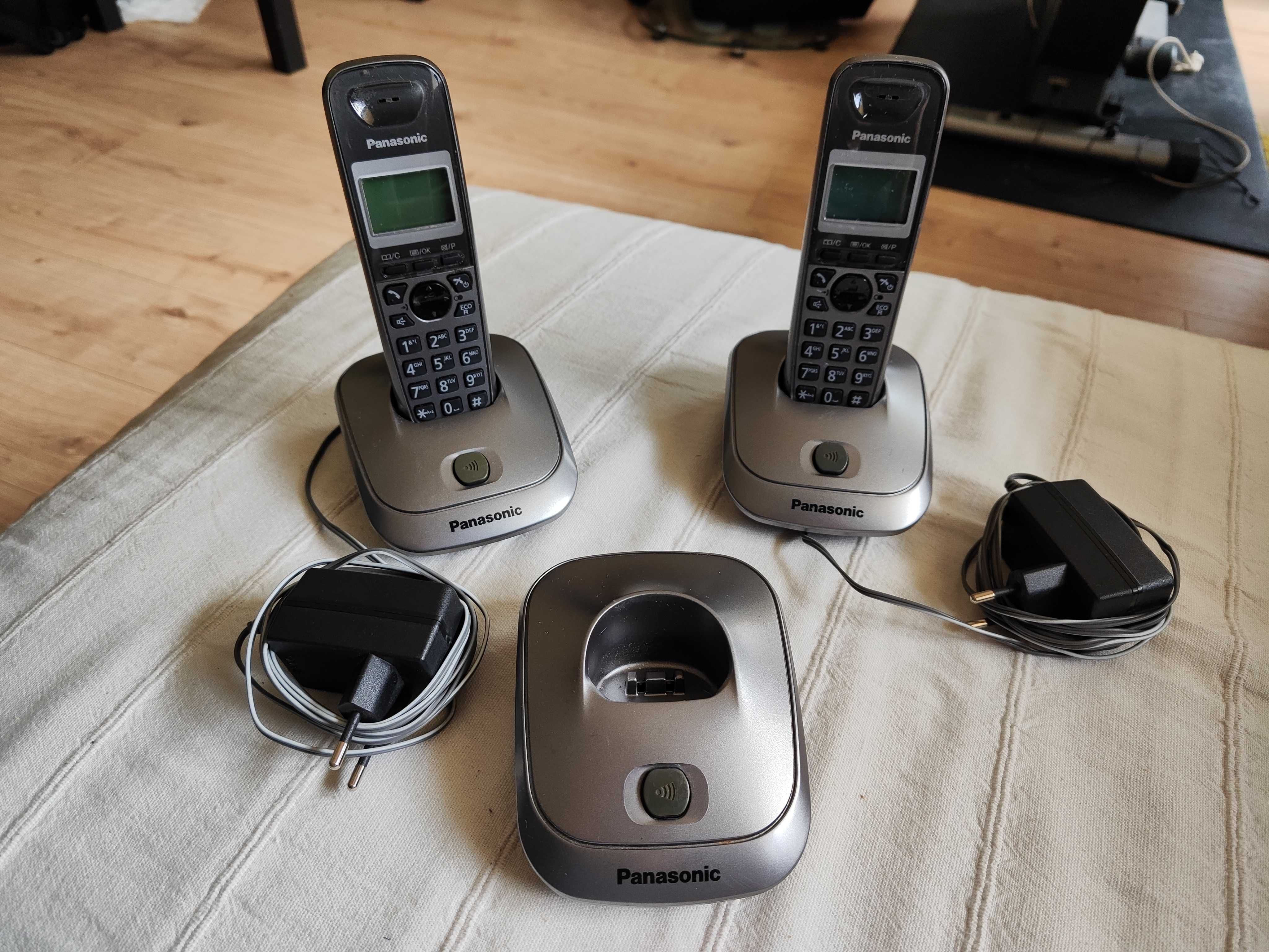zestaw telefonów bezprzewodowych Panasonic KX-TG2511PD