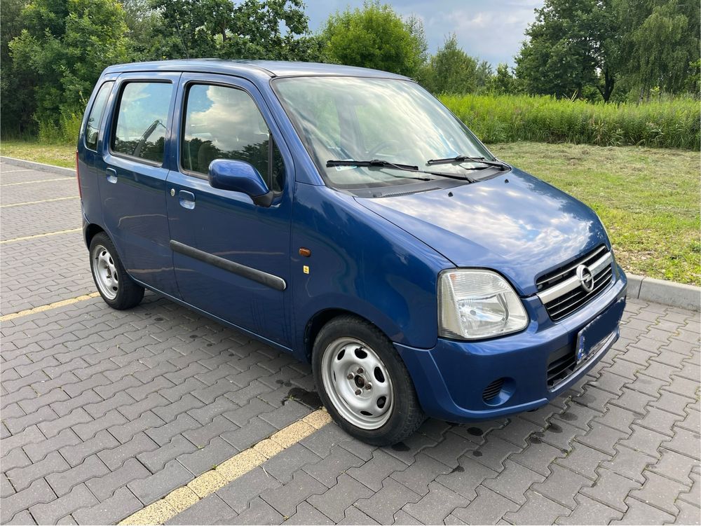 Opel Agila 2004r, 1,2 ben, przeglad do 2026, bez rdzy, progi cale