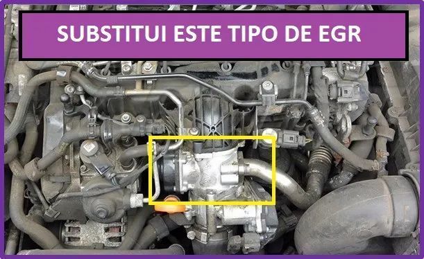 SUPRESSOR EGR VW AUDI SEAT SKODA 1.2 1.4 1.9 2.0 TDI - CINZENTO