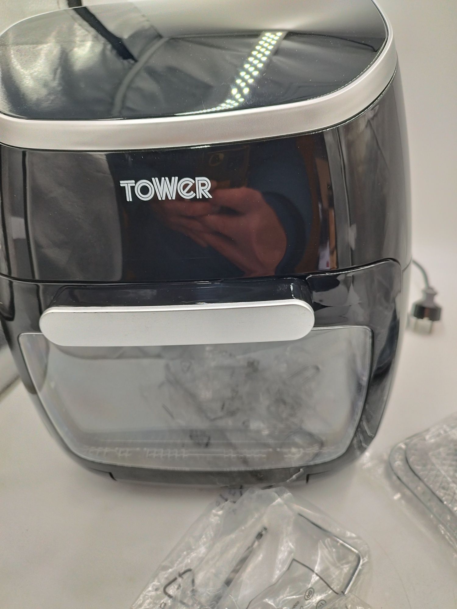 Tower T17039 xpres frytkownica beztłuszczowa obrotowy ruszt 5w1