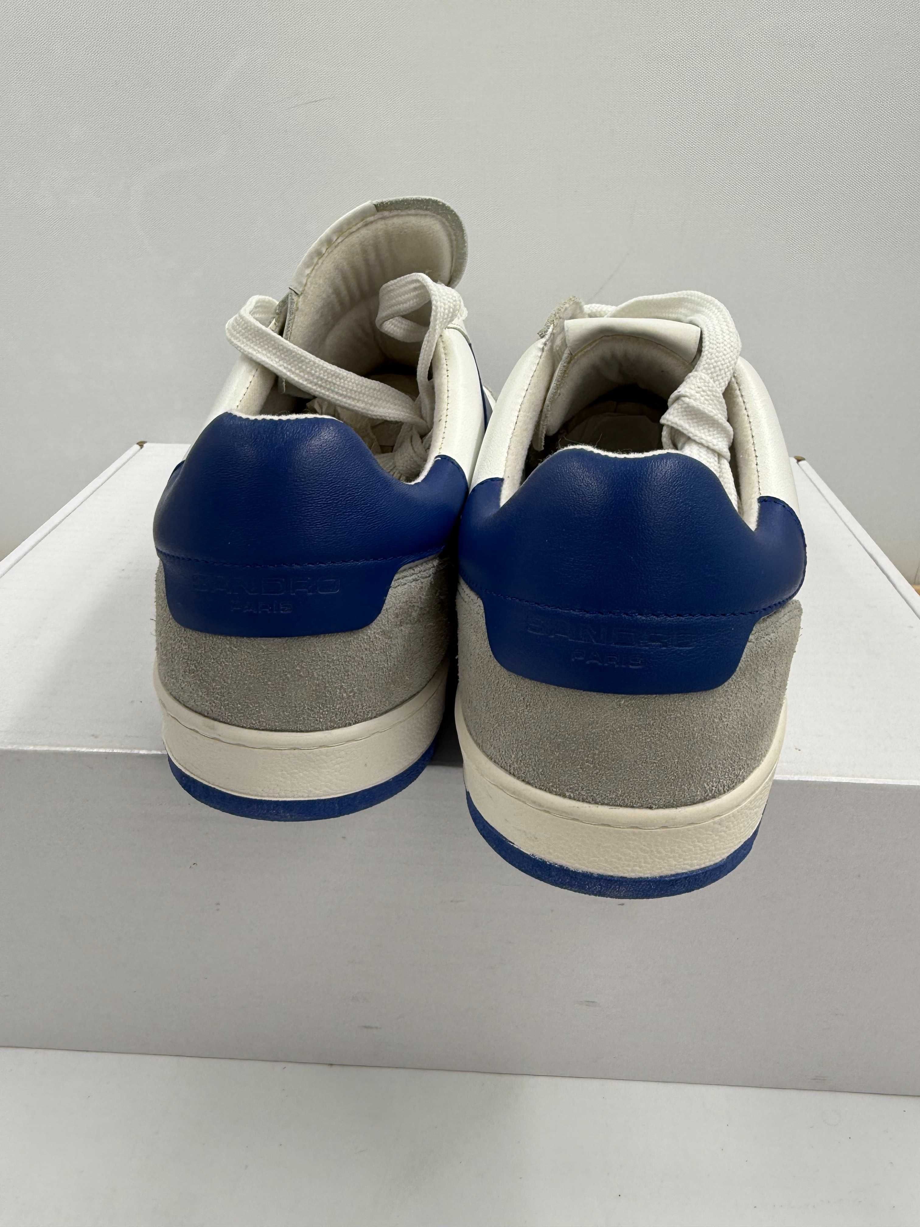 Buty SANDRO męskie sneakersy skórzane R.44 SA62F