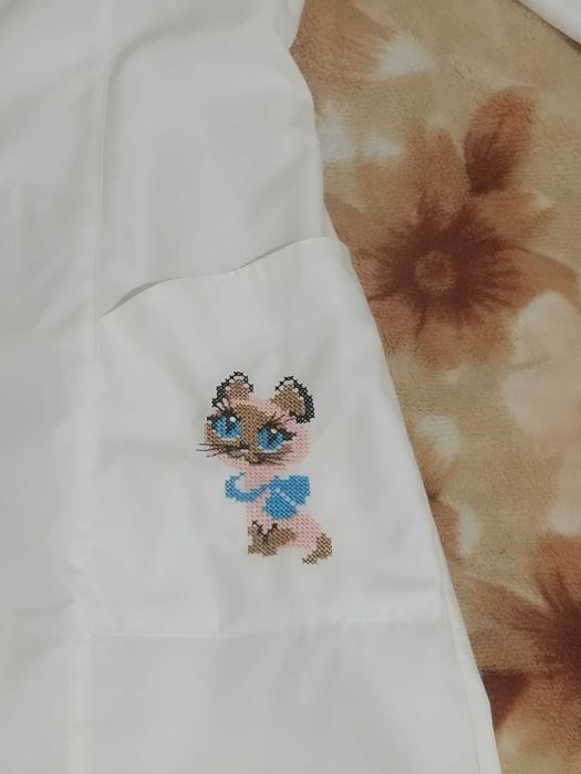 Медичний халат + шапочка