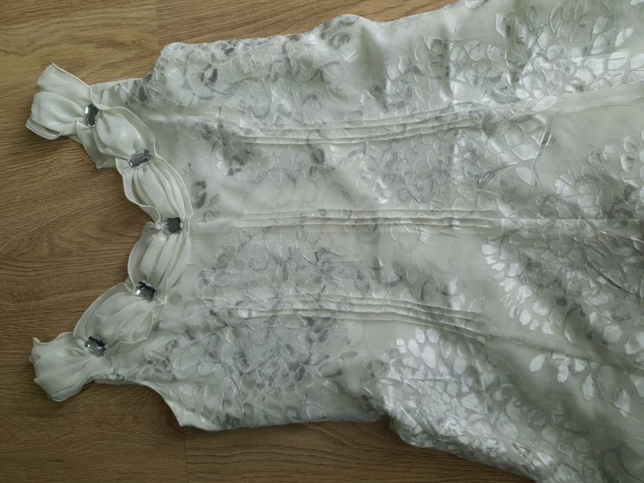 Suknia komplet 3 cz. wesele, rozm.38