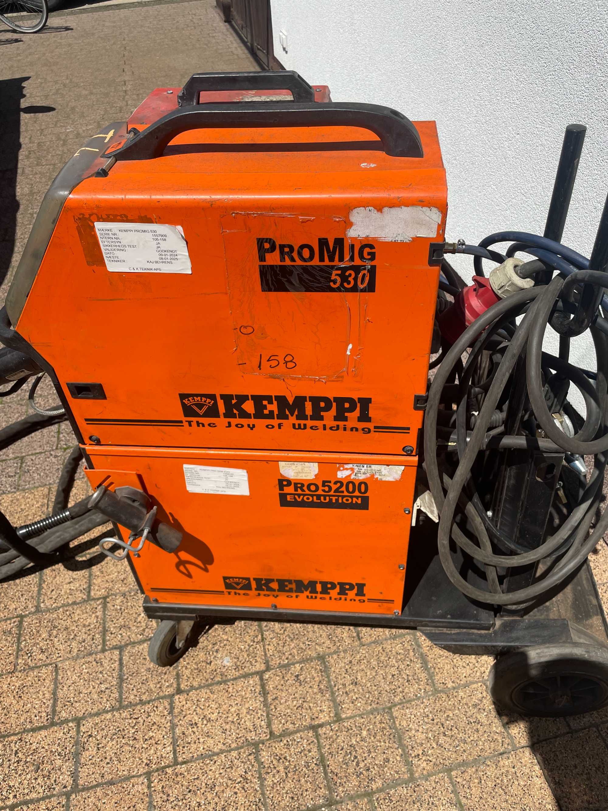 Spawarka migomat proTIG Kemppi pro evolution 5200 panel MXE puls