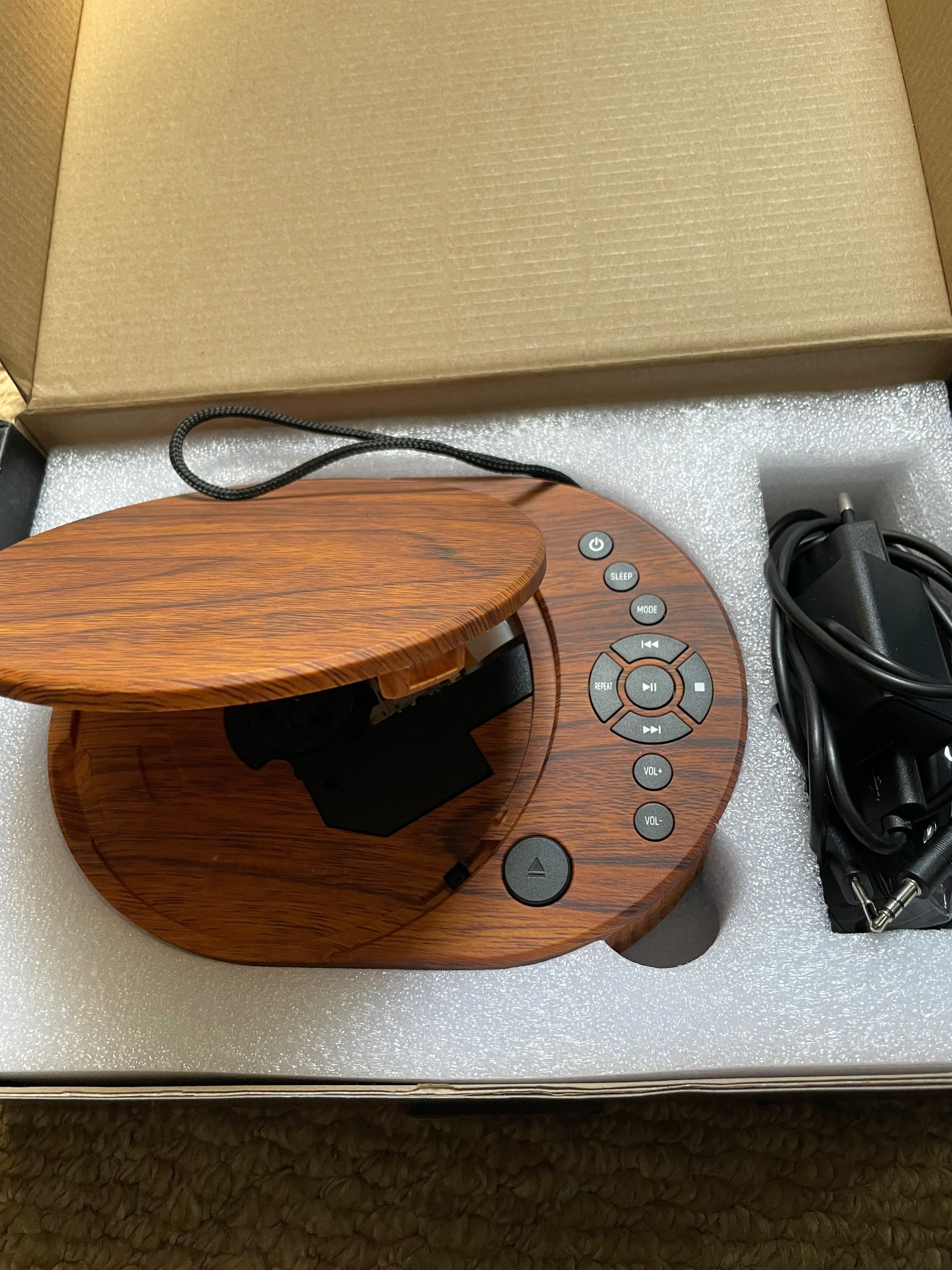 Портативний CD-плеєр Boombox CD Player Компактний плеєр