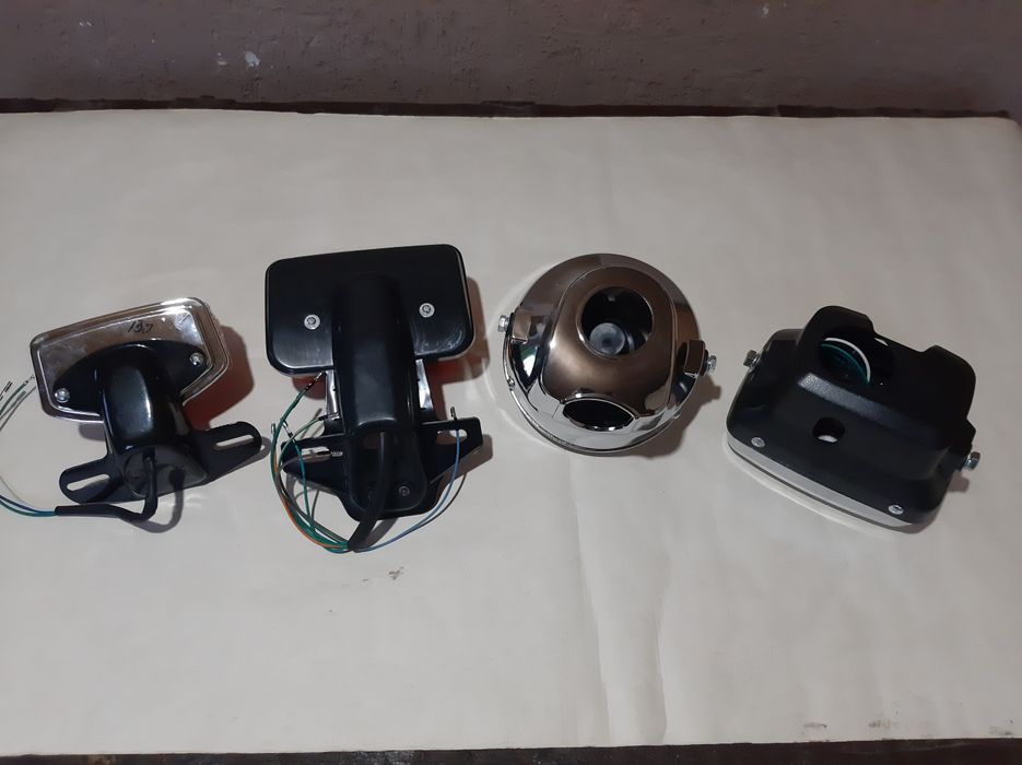 Фара стоп на мопед Альфа Дельта