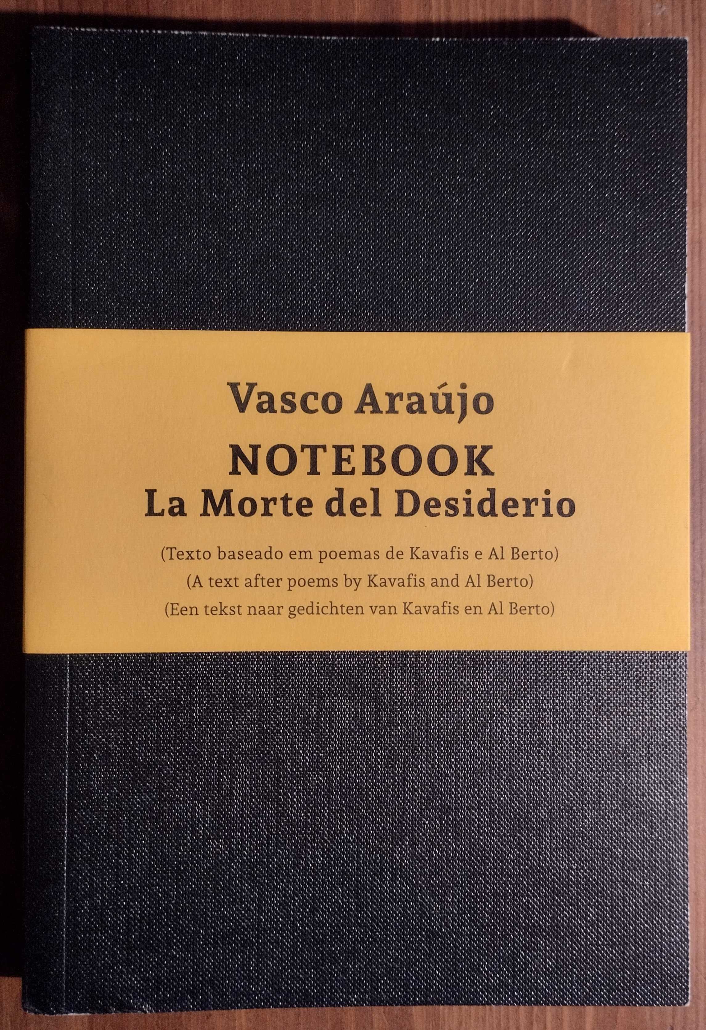 Livro - Notebook - La Muerte del Desiderio - Vasco Araújo