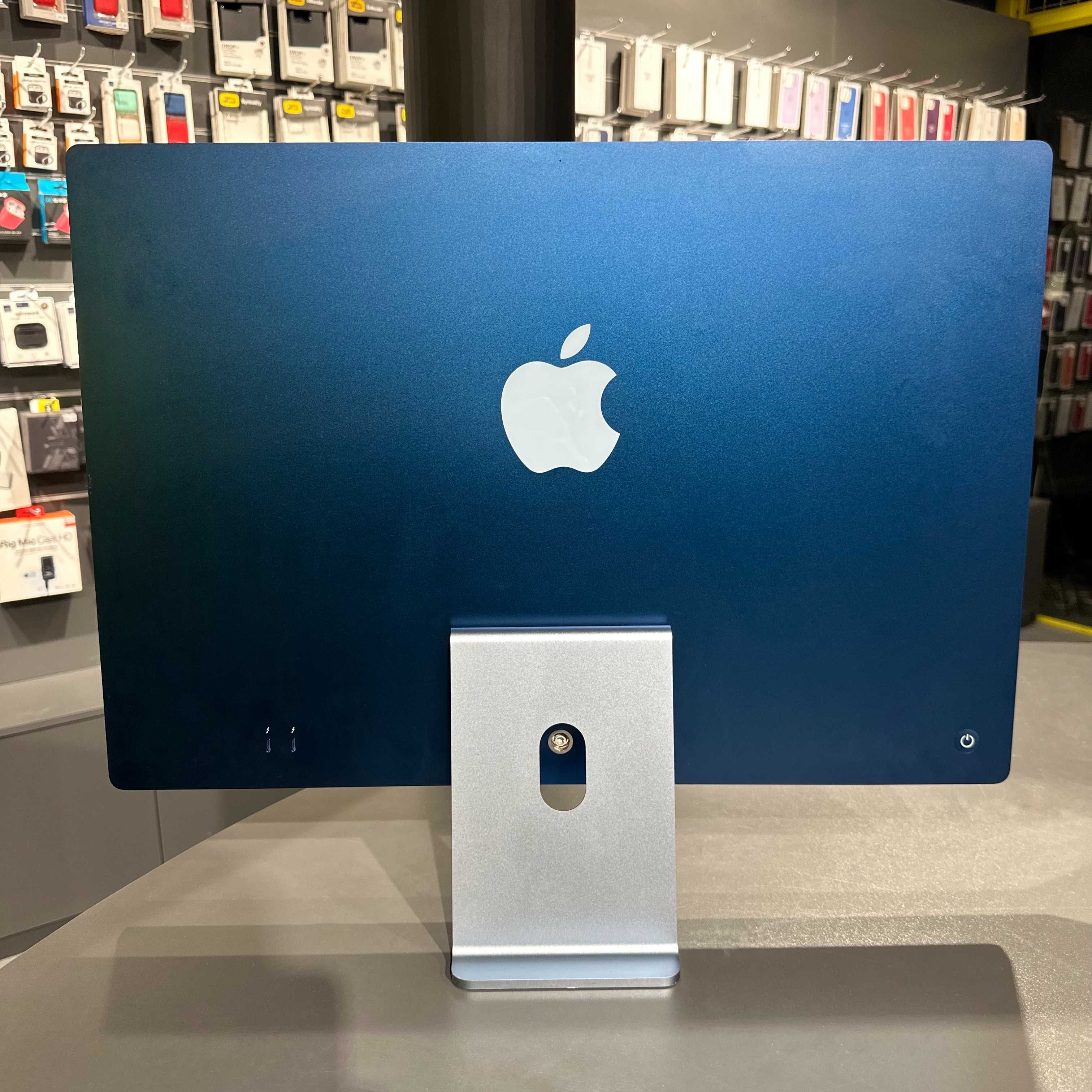 iMac 24" 2021 M1 8Gb Ram 256Gb SSD 7GPU Blue СУПЕР ЦІНА!