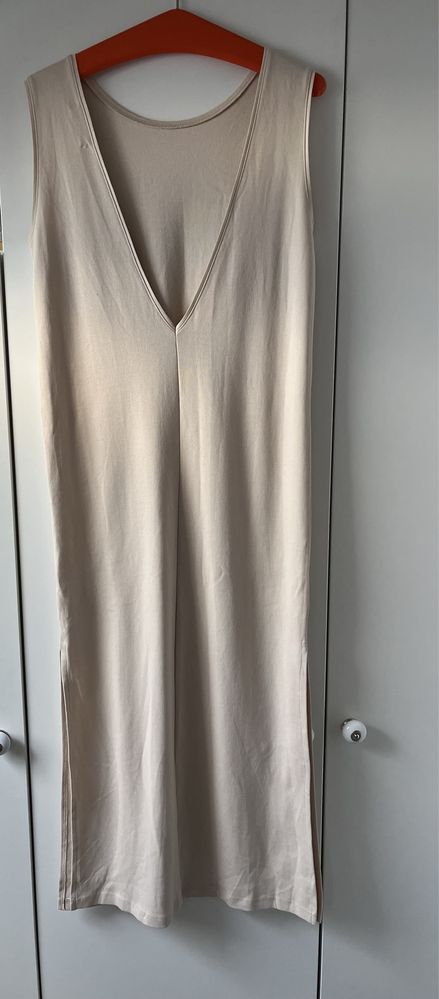 Sukienka maxi długa eco bawełna XS s M