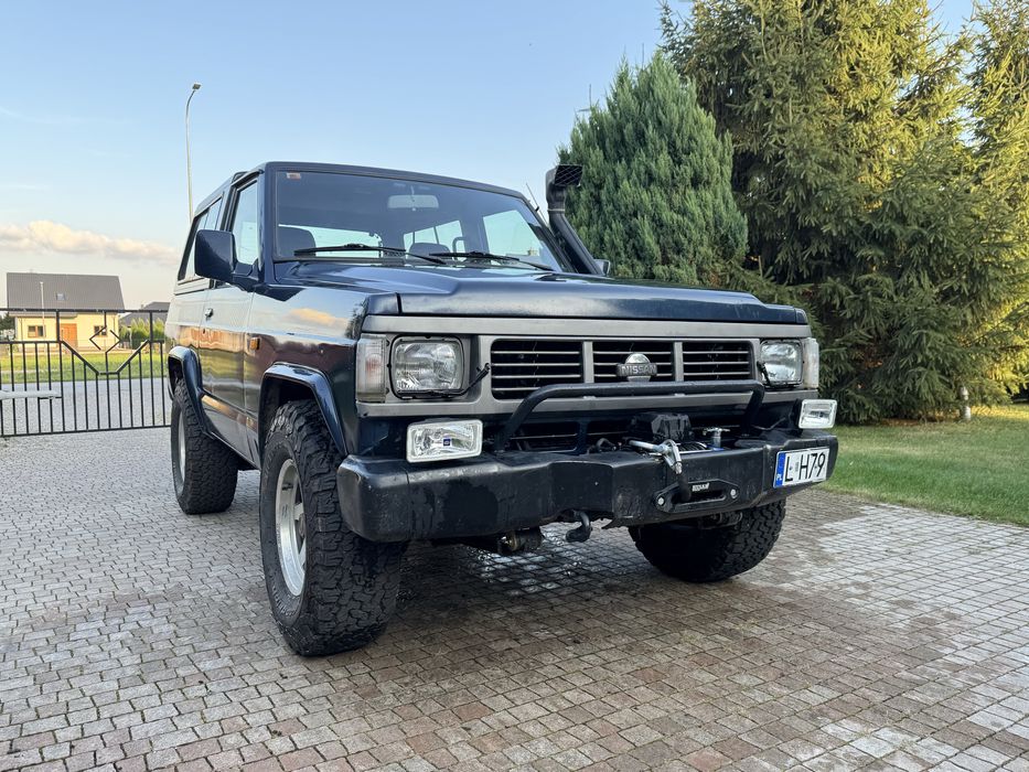 Nissan Patrol k270 RB30 klimatyzacja, hak blokada mostu automatyczna