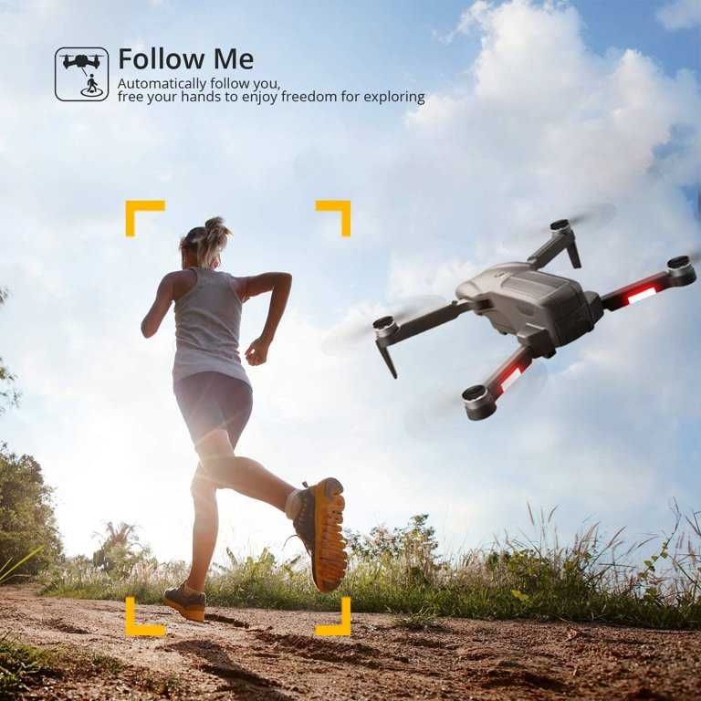 Dron F9 2 kamery FPV GPS 3000m 30min lotu zawis powrót