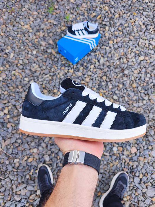 Кросівки чоловічі Adidas Campus зимові з хутром