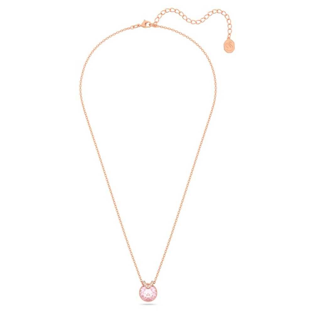 Naszyjnik Swarovski - Bella V, Pink, Rose Gold
