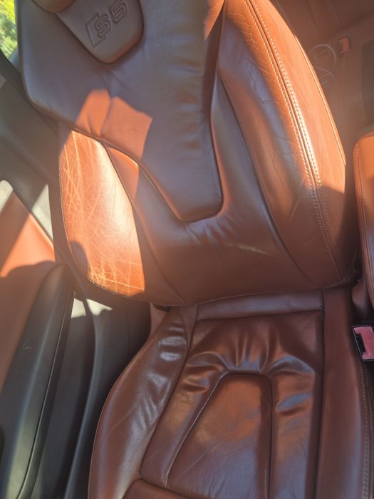 Audi A5 S5 Fotele kanapy Brązowe