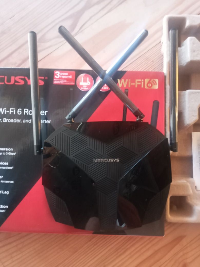 Роутер Mercusys MR80X