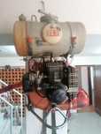 Máquina de sulfatar com Motor