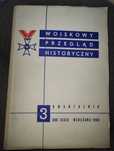 Wojskowy Przegląd historyczny nr 3 kwartalnik