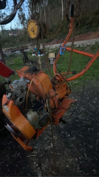 Motor e caixa de velocidades lombardini de 14cv