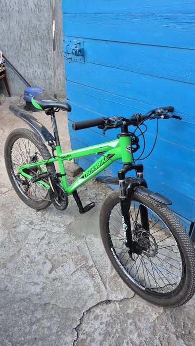 Велосипед Crossride MTB ST Skyline 2.0 13" 24" Зелений (0294-130-2)
