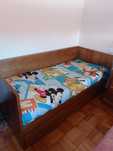 Cama solteiro com gavetão