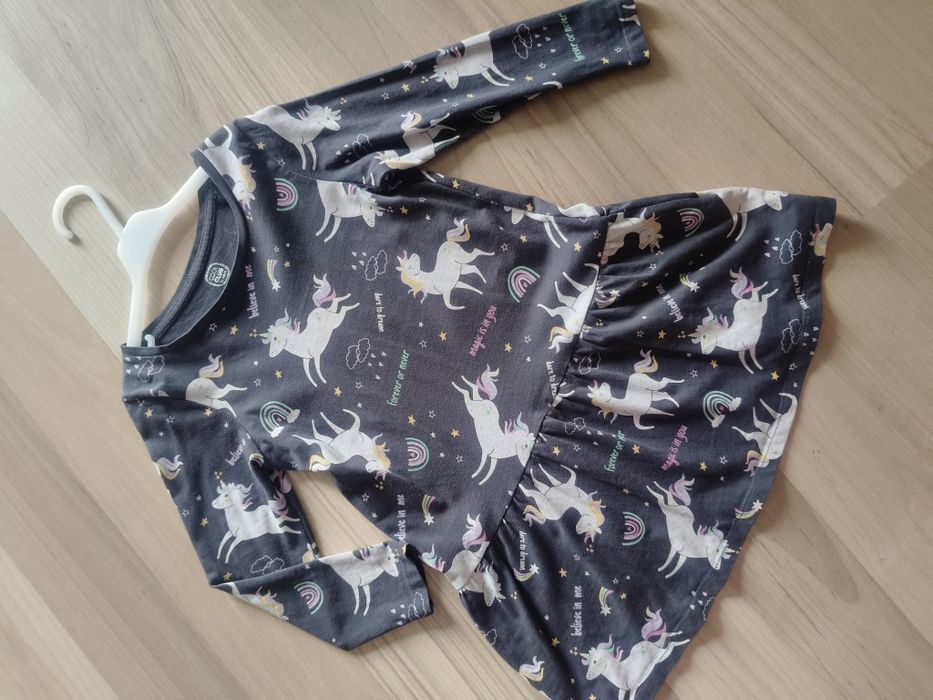 Sukienka jednorożec r.104