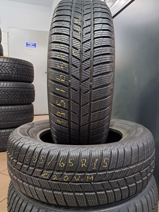 Opony używane 2x 195/65R15 Barum Polaris 5 Zimowe Gwarancja