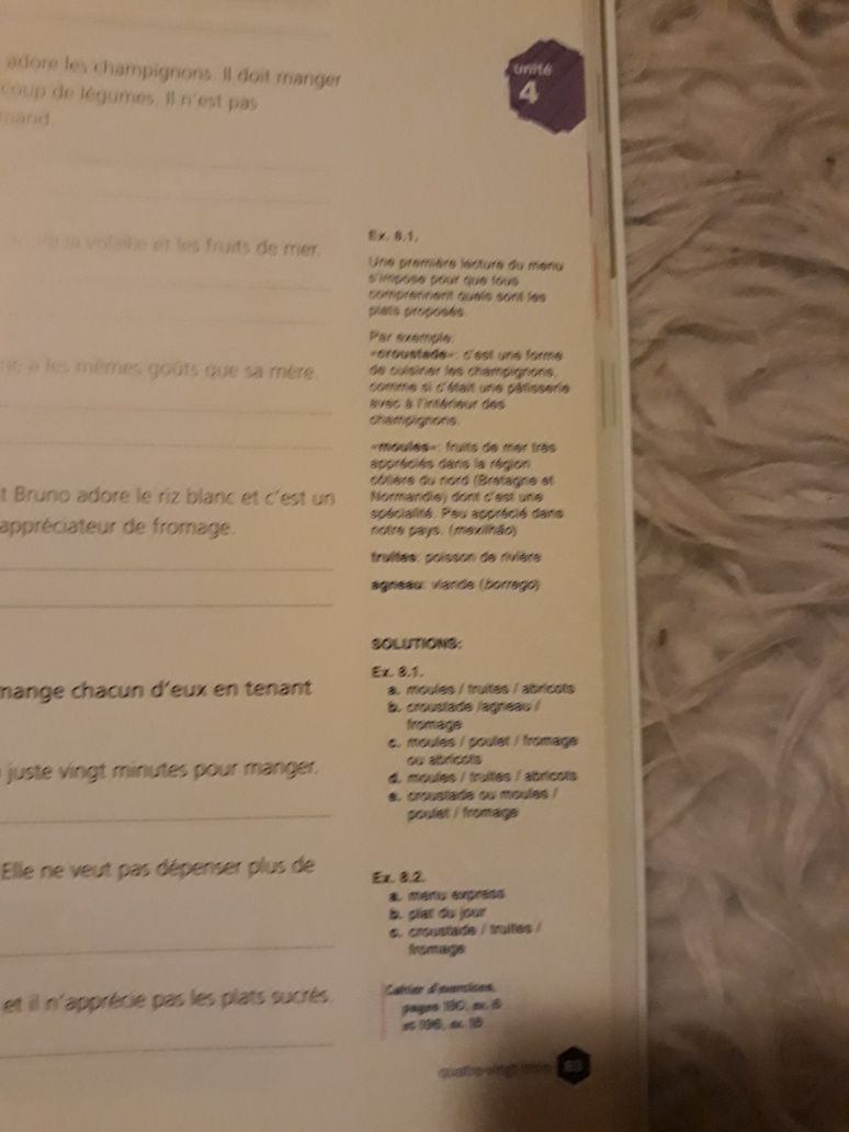 Manual Francês 9ano com soluções e CD áudio NOVOS