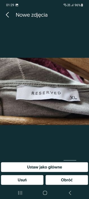 Tunika szara Reserved Tanio