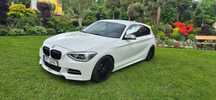 BMW 1M M135I MANUAL!!! mały przebieg nowe opony, dolot, Eibach, OZ LEGGERA