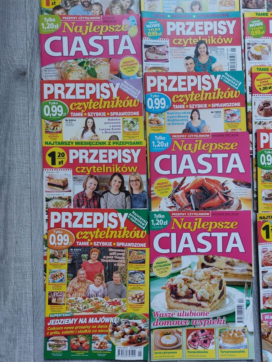 18 broszur Przepisy czytelników