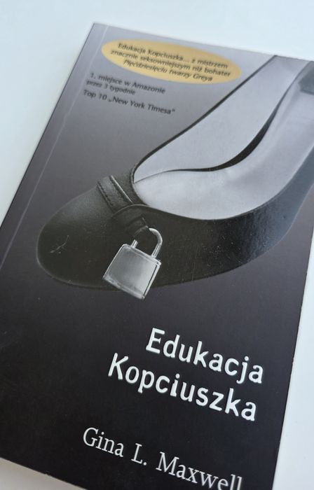 Edukacja Kopciuszka, Gina L. Maxwell powieść romans erotyk