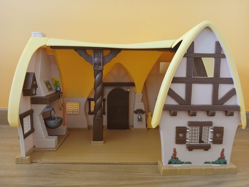 Casa da branca de neve e dos sete anões,  com acessórios
