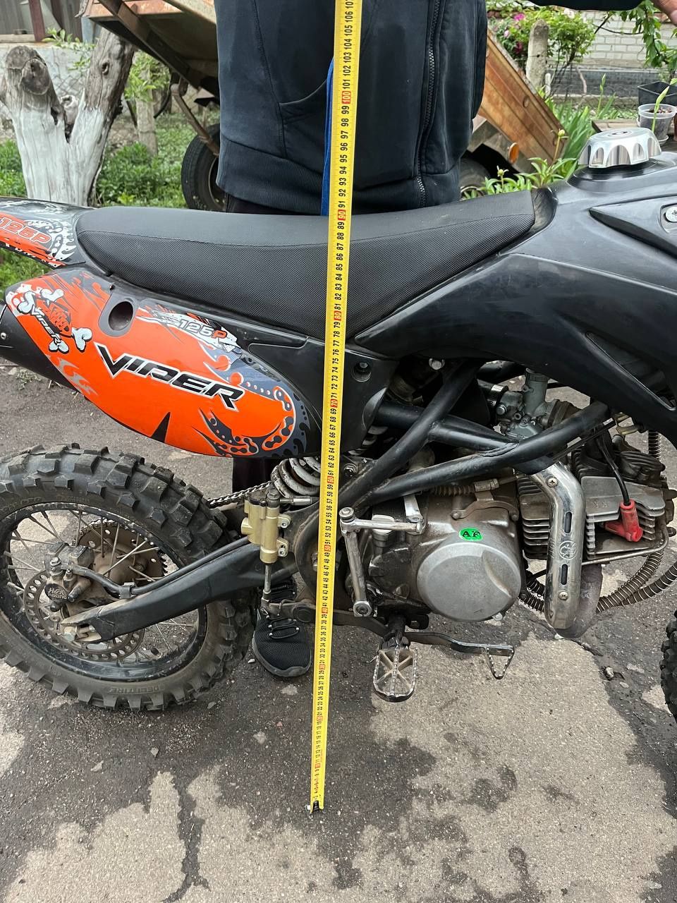 Пітбайк kayo viper 125p 150cc