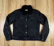 Wrangler Sherpa damska kurtka jeansowa ocieplana w rozmiarze L