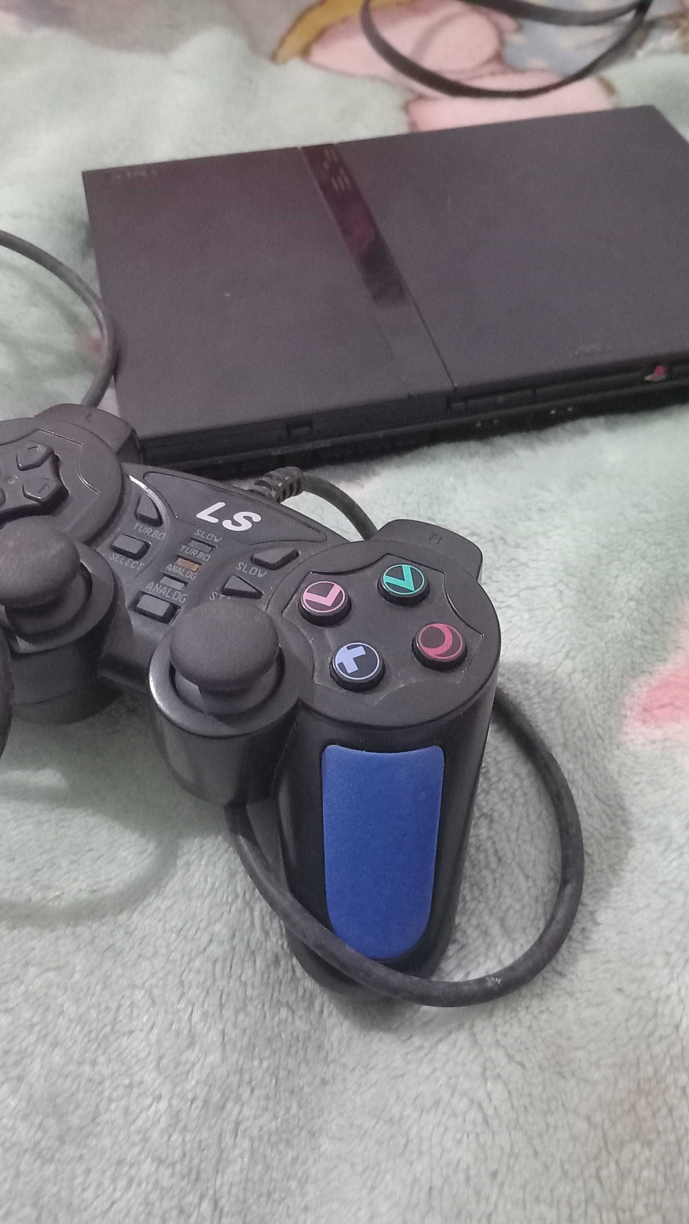 Vendo Ps2 Slim com comando paralelo