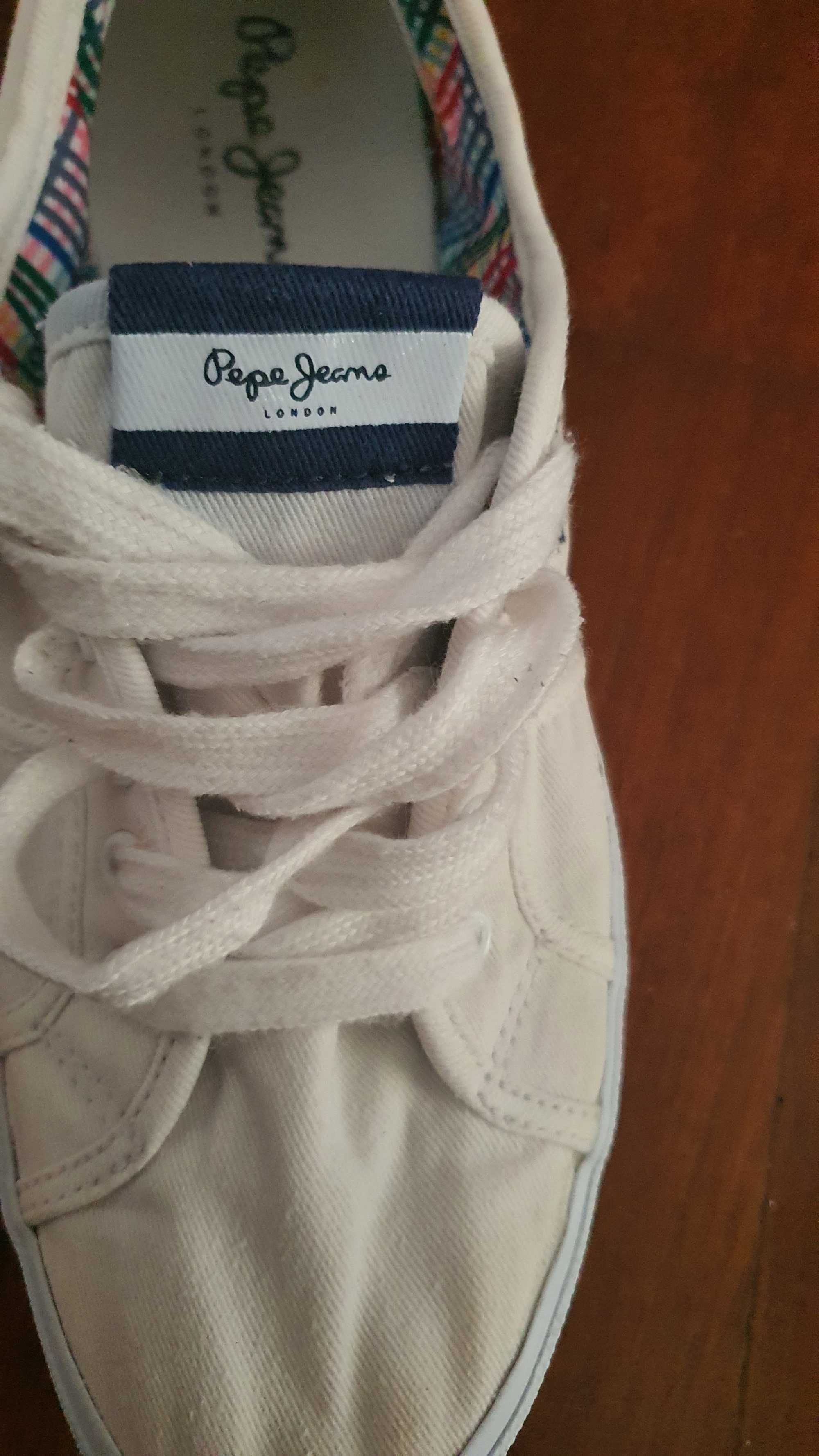 Trampki pepe jeans 38 biale