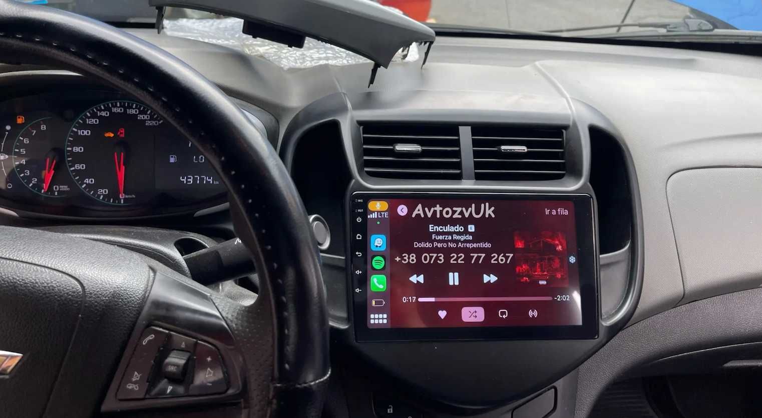 Магнитола AVEO Chevrolet EPICA COBALT RAVON R4 Эпика CarPlay Android