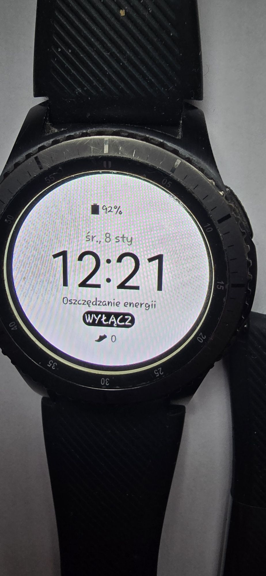Smartwach samsung Gear S3 Fontiery+ ładowarka.