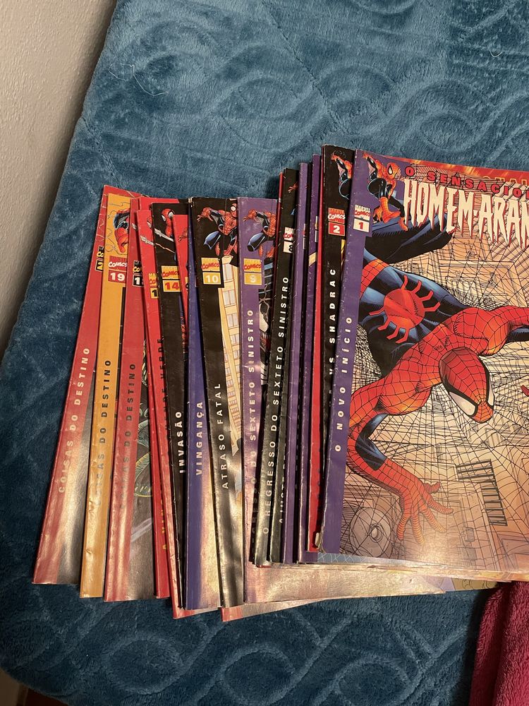 Banda desenhada homem aranha antigo
