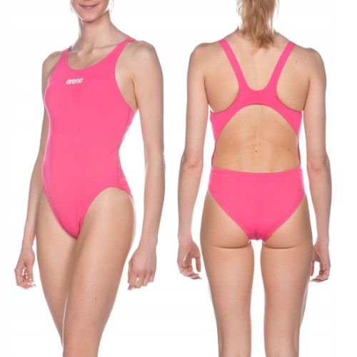 arena strój kąpielowy jednoczęściowy różowy r.46(xl) uv upf 50+